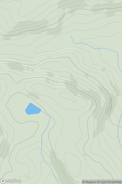 Thumbnail image for Craig Fawr [Bala to Welshpool] showing contour plot for surrounding peak